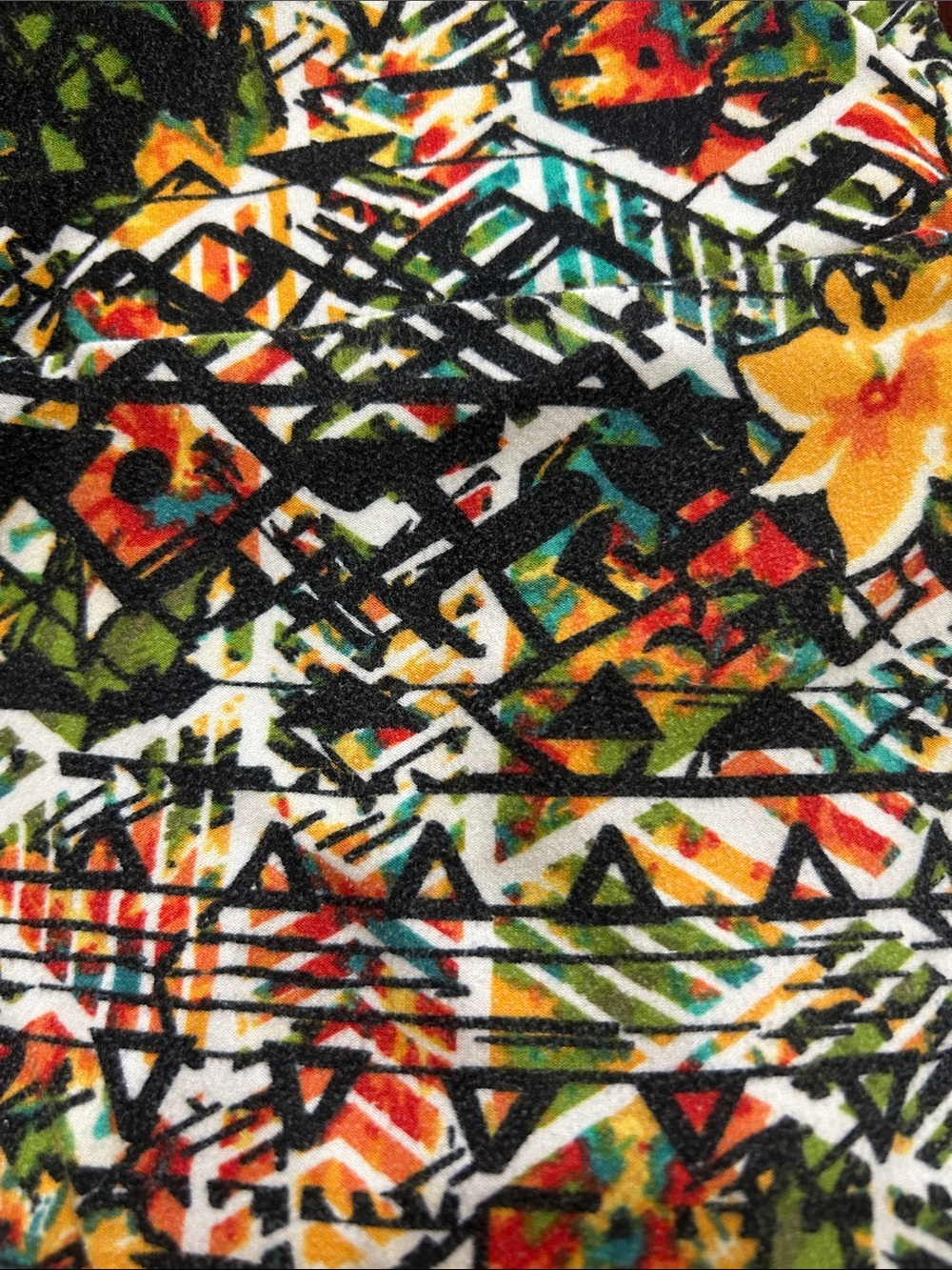 LuLaRoe floral print Leggings